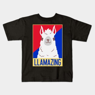 Llama / Llamazing / No Probllama / Funny Llama / Cute Llama Kids T-Shirt